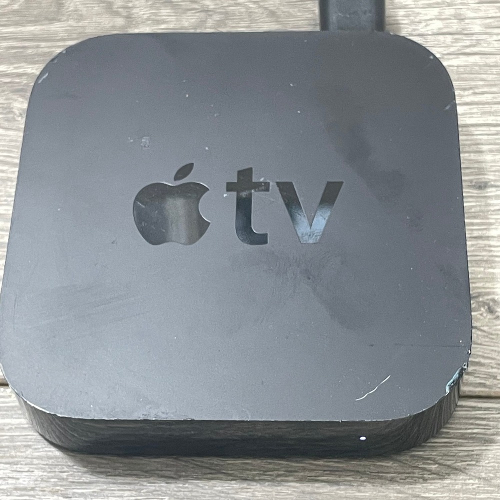 Apple Apple TV 3rd Gen A1469 Black Streaming Media Player 1080p HD Works - Picture 3 of 7